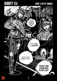 Naughty Ela (Tom Clancy's Rainbow Six Siege) [Ganassa] Porn Comic -  AllPornComic
