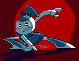 Graceo — Been watching my life as a teenage robot and man...
