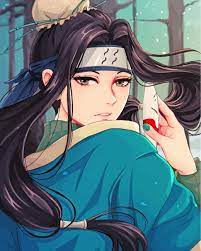 Haku Naruto Anime - Paint By Numbers - Canvas Paint by numbers