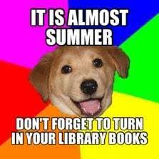 Return your library books! - MALTBY LIBRARY MEDIA CENTER