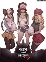 Machamp Used Knock Up! 1 - Hilda comic porn - HD Porn Comics
