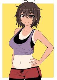 Tanned tomboy