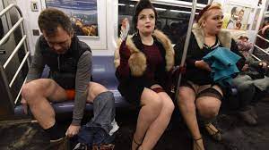 No Pants Subway Ride