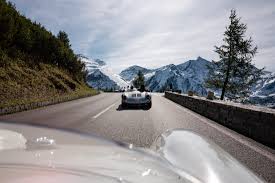 Vintage Porsche 550 and 718 RSK On The Grossglockner