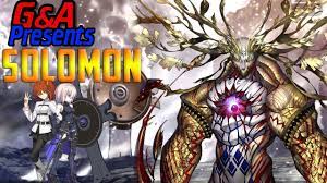 FGO NA: Solomon- Goetia Battle! - YouTube
