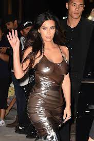 Kim Kardashian in See-Through Dress in NYC September 2016 | POPSUGAR  Celebrity