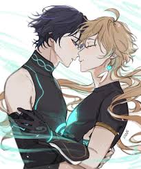 Scaraether is starting to grow on me (by @Liann1009) : r/GenshinGays