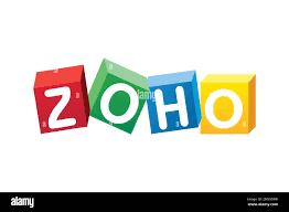 How does Zoho's suite of business applications improve productivity?