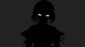 Download Dark Anime Glowing Evil Eyes Wallpaper | Wallpapers.com
