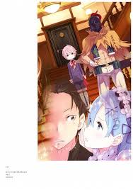 Anime picture 6387x4079 with re:zero kara hajimeru isekai seikatsu emilia ( re:zero) natsuki subaru long hai… | Subaru, Anime images, Another world