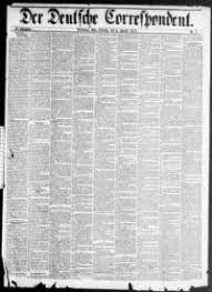 Der Deutsche correspondent. [volume] (Baltimore, Md.) 1848-1918, January  02, 1874, Image 1 « Chronicling America « Library of Congress