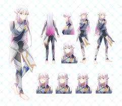 Anime character sheet