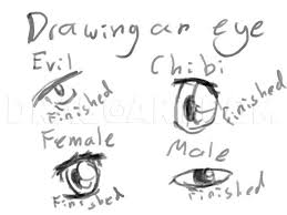 How To Draw Anime Eyes, Step by Step, Drawing Guide, by Hurry_up7 - DragoArt