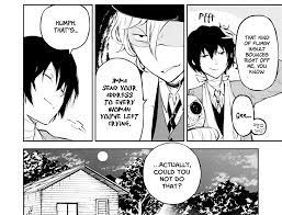 Dazai and the nurse