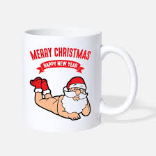 Weihnachten Sexy Nackt Weihnachtsmann Santa Claus' Tasse | Spreadshirt