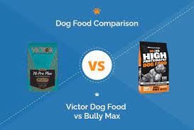 Victor dog food vs bully max