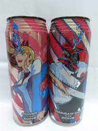 Chainsaw Man Power Limited Original Collaboration Empty Cans ZONe Energy  drink | eBay