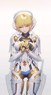 fiora and mecha-fiora (xenoblade chronicles and 1 more) drawn by q18607 |  Danbooru