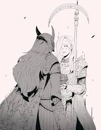 uhhhh...gatling cannon — Another Finlay and Malenia sketch… ...