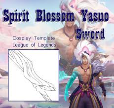 Spirit Blossom Yasuo Sword League of Legends Cosplay - Etsy
