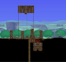 My base. After A while I noticed wraiths are a problem. Now I'm pretty  alone down there : r/Terraria