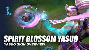 Spirit Blossom Yasuo - Wild Rift - YouTube
