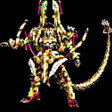 My pixel art for Yaldabaoth, going to try Metal Face next! :  r/Xenoblade_Chronicles