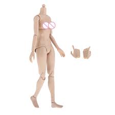 Kaufe Bewegliche Gelenke weibliche Puppe Körper nackt ohne Kopf Actionfigur  für DIY Puppen liefert | Joom