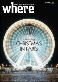 Where Paris December 2016 by Morris Media Network - Issuu