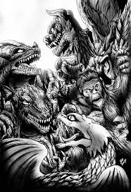 Battle Of The Nations by Erickzilla on DeviantArt | Kaiju art, Kaiju,  Creature feature