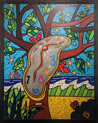 Timeless (SN) Framed by Romero Britto | ArtCloud