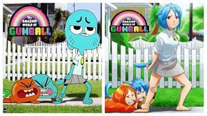 The Amazing World of Gumball Characters as Anime - YouTube