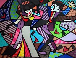 Night Out, 2004 - Romero Britto - WikiArt.org