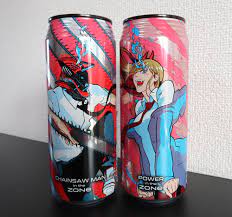 Chainsaw Man Energy Drink ZONe Drinks - Swaps4
