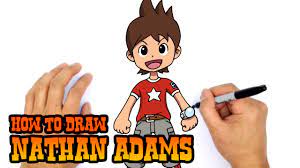 How to Draw Nate | Yo-kai Watch - YouTube