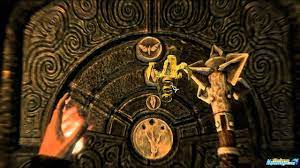 Skyrim golden claw door rings puzzle solution - YouTube