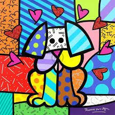 romero britto - Búsqueda de Google | Britto art, Romero britto art,  Colorful art