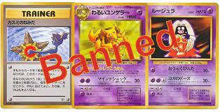 Pokémon Trading Card Game Banned Card Artwork – Poké Professional