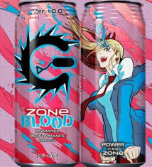 G Zone Chainsaw Man Power Energy Drink 500ml JAP Matove Akcie
