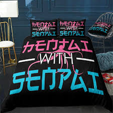 Hentai With Senpai Meme Duvet Cover Comfortable Quilt Home Decora Design  Universal Bedding Set Bedclothes+pillowcase 3pcs - Bedding Set - AliExpress