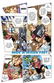 Read Jojo's Bizarre Adventure Part 6 - Stone Ocean Vol.17 Chapter 156: Made  In Heaven Part 8 on Mangakakalot