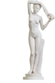Amazon.de: BeautifulGreekStatues Nackte Kore Göttin Griechische Mythologie  Statue Figur Handgefertigte Skulptur 29 cm