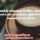 NOVEMBER: Monthly Singles Coffee Meetup
