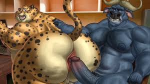 Clawhauser x Bogo Zootopia - Furry full sex animation