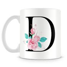 Caneca Letra D - Caneca Personalizada para Todas as Ocasiões!