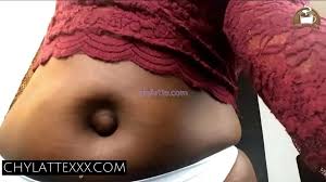 Free Shoving My Outie Navel Stomach Button Fetish Porn Video - Ebony 8
