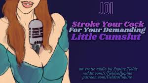 Stroke your cock for your desperate little cumslut - EROTIC AUDIO JOI