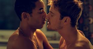 My first gay sex - So horny it went with me!