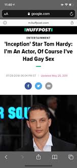 How Tom Hardy got in character for Venom : rSardonicast