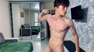 Nude Workout with Hot boy (18 y.o) Muscle Worship  Teenager  Dominant